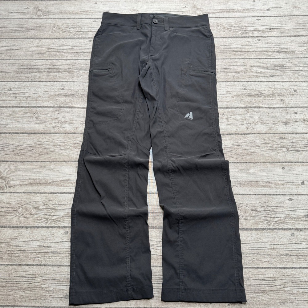 Eddie Bauer Pants Men's 32x32 Gray Straight First Ascent Guide Hunting Gorpcore